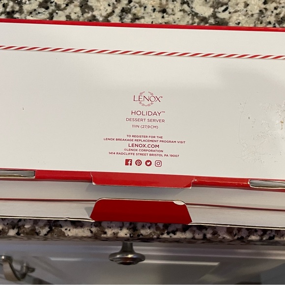 Lenox Dining Lenox Holiday Dessert Server Poshmark